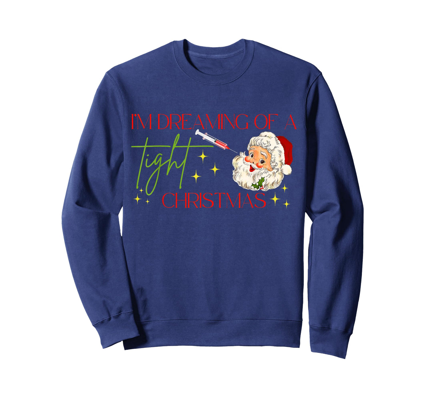 Botox Christmas Santa Nurse Injector Dealer Aesthetic Filler T-Shirt