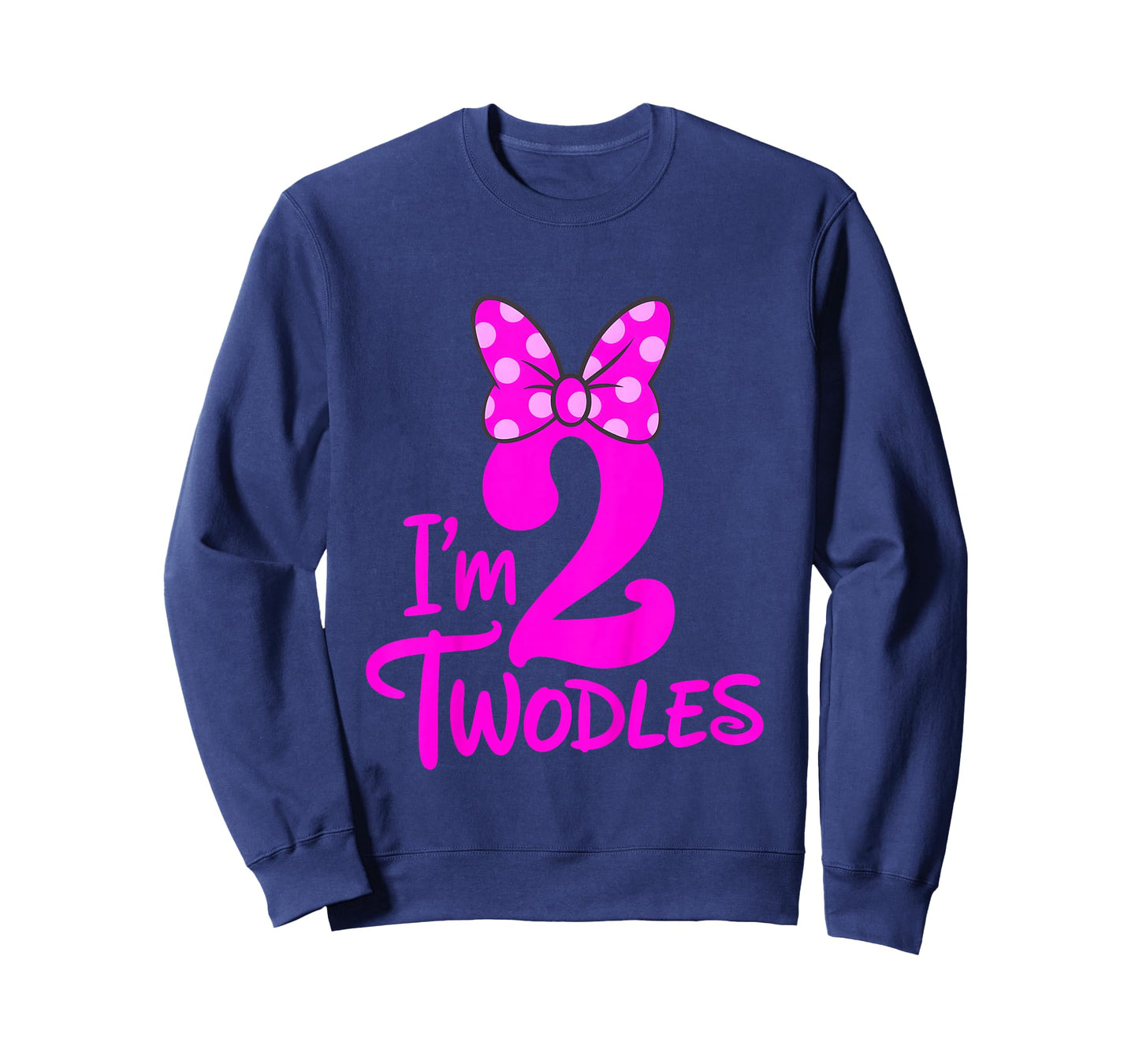 I’m Twodles 2nd Birthday Girl Pink Design T-Shirt