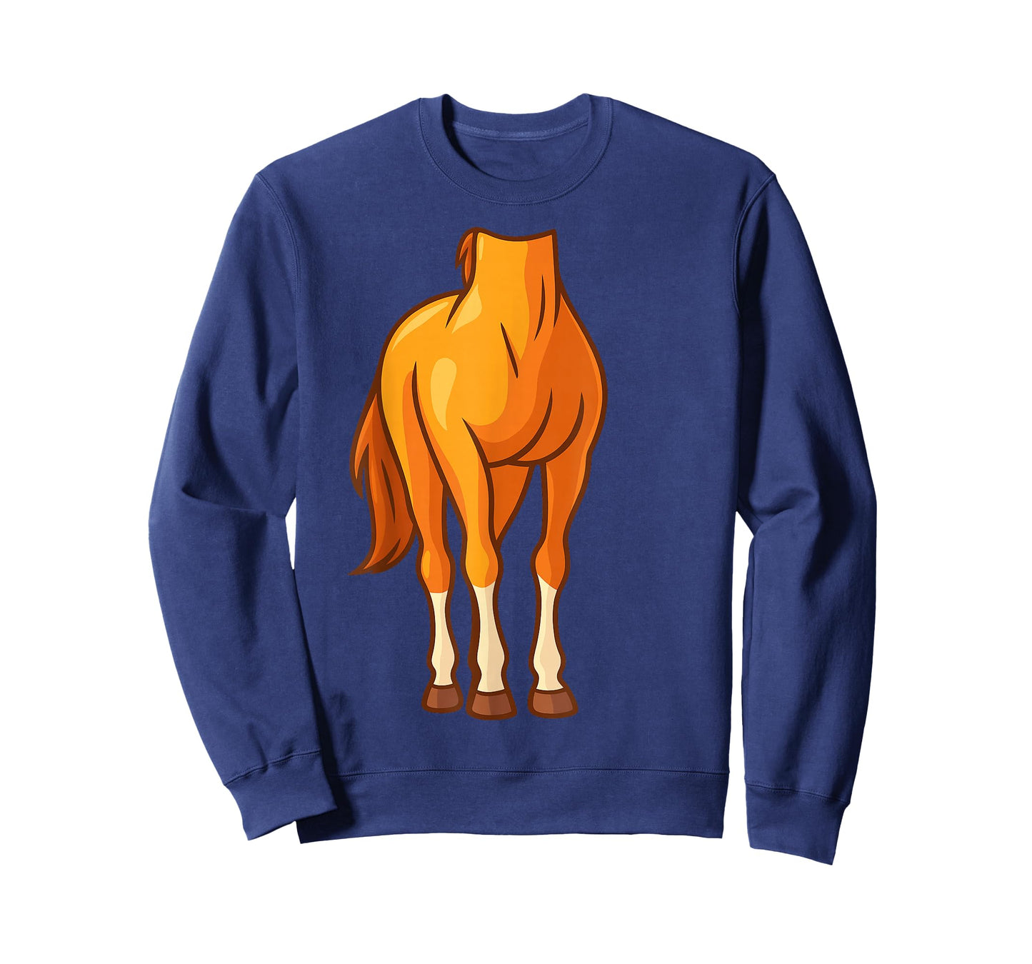 Funny Horse Body Costume Optical Illusion Gift Men Women Kid T-Shirt