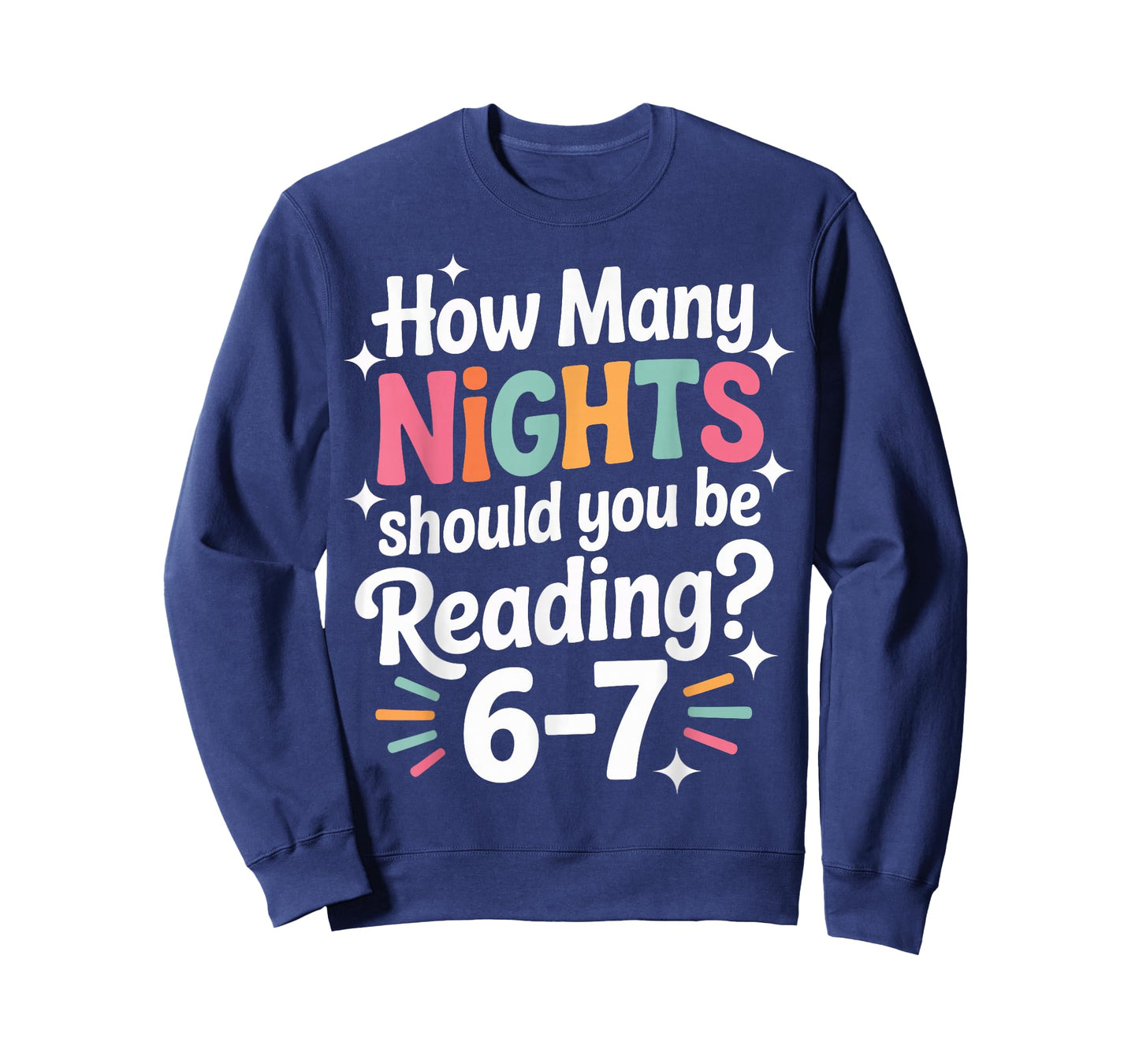 Funny Reading 6 7 Six Seven Meme English Teacher Book Lover T-Shirt