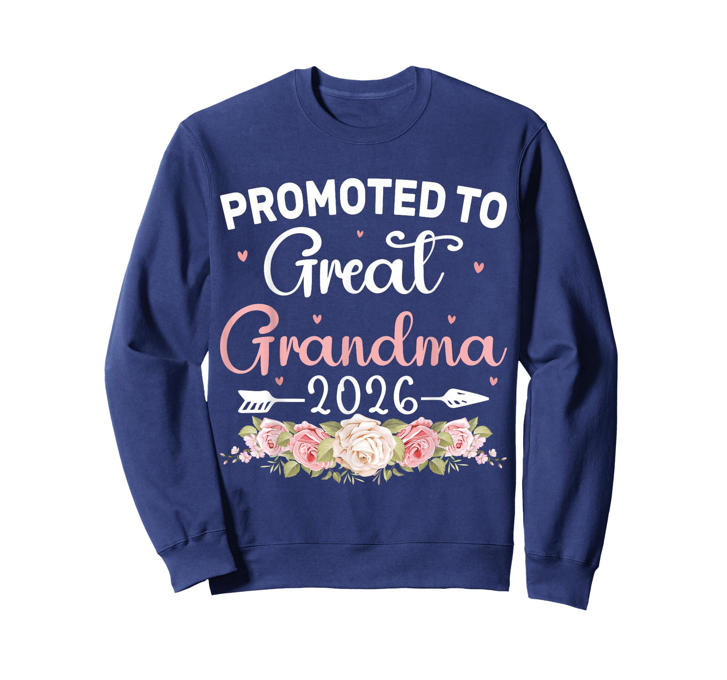 Promoted to Great Grandma 2026 First Time New Grandmother T-Shirt