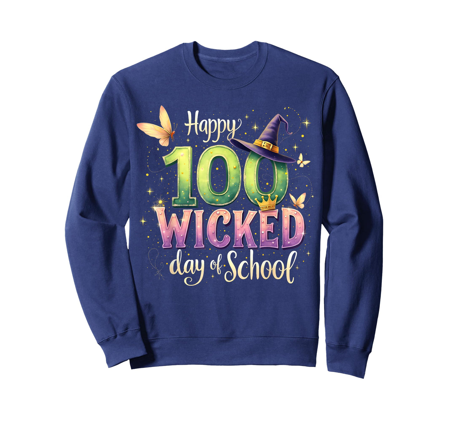 Happy 100 Wicked Days of School 100 Days of School Costume T-Shirt