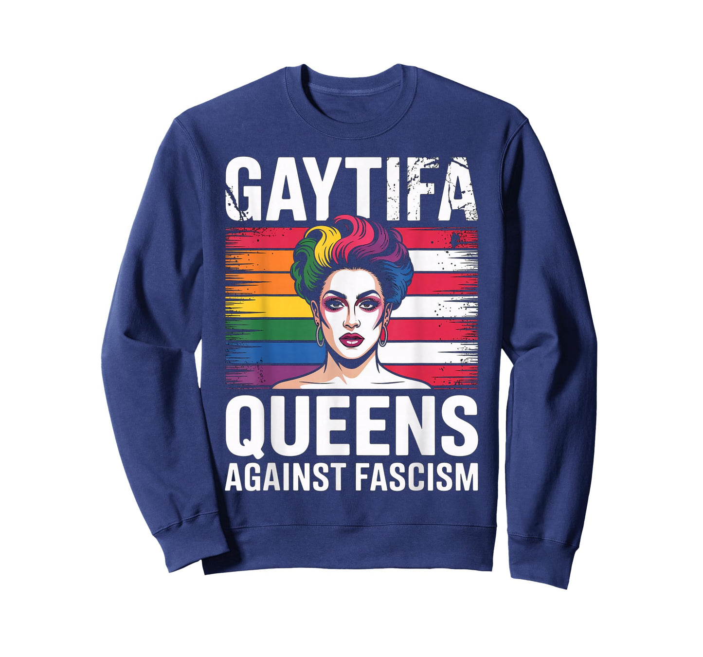 Gaytifa Drag Queens Against Fascism Resist No Kings LGBTQ T-Shirt