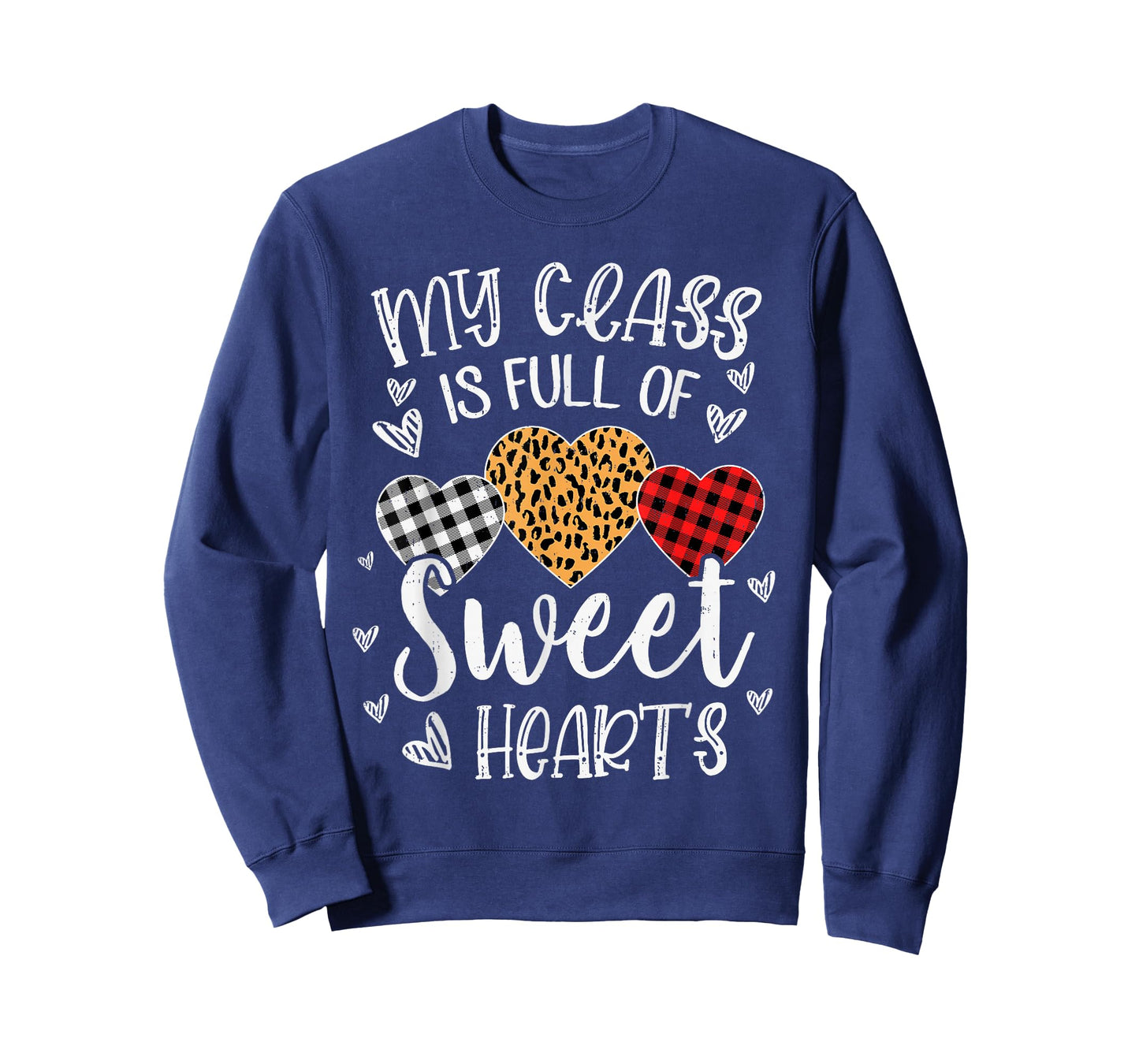 Teacher Valentine Teaching Sweethearts Valentines Day Womens T-Shirt