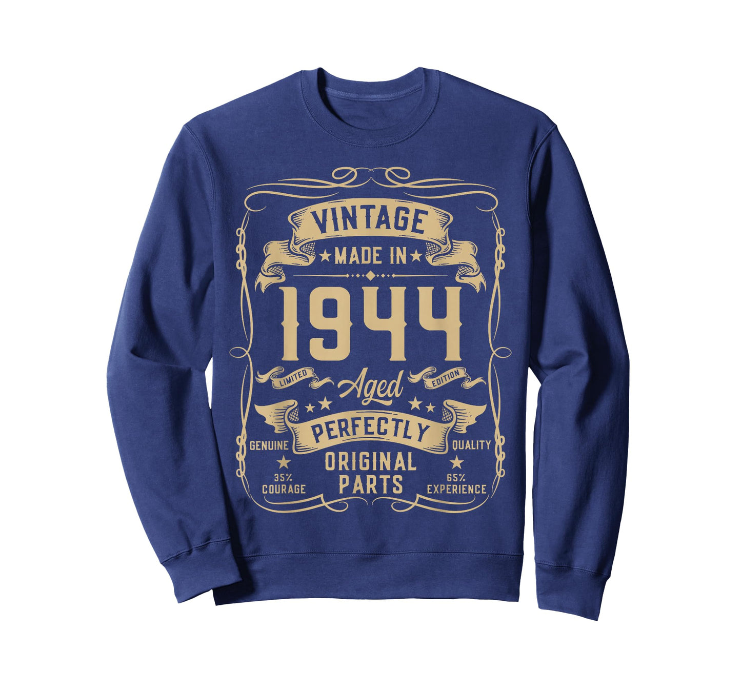 Vintage 1944 82yr 82nd Birthday Gifts for Men 82 Years Old T-Shirt