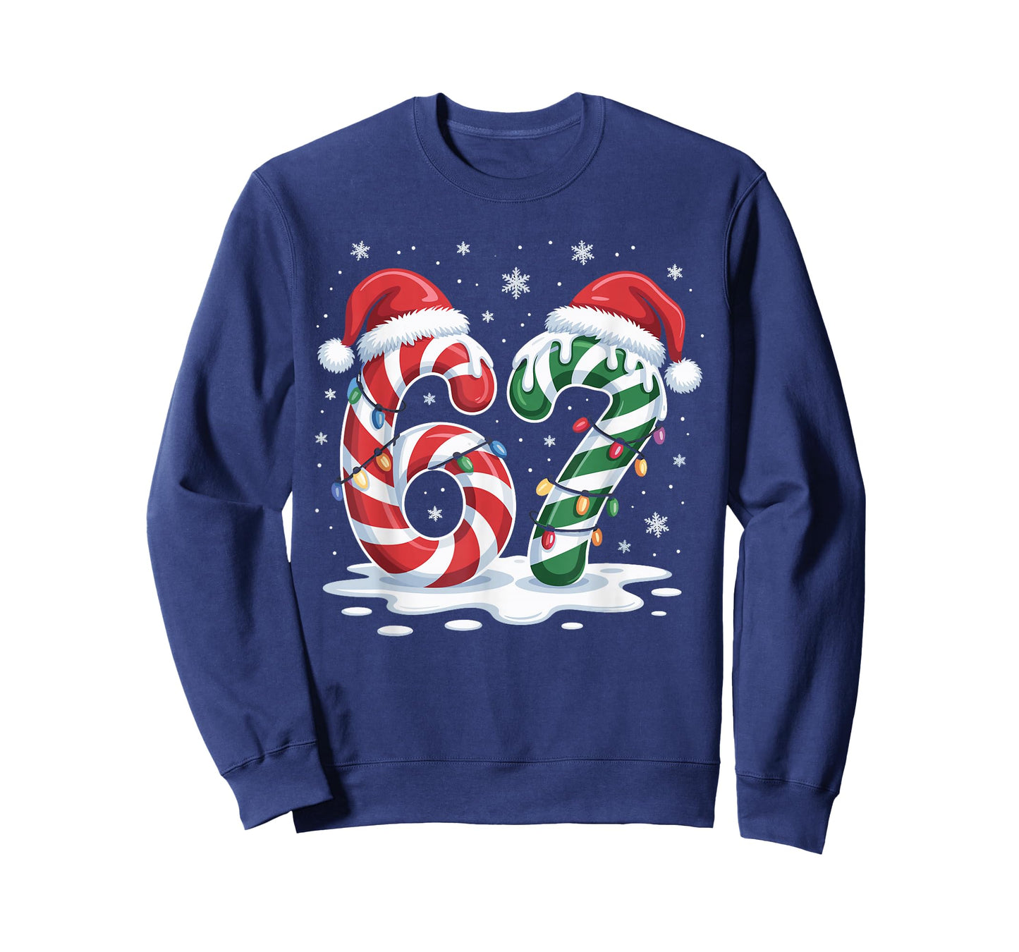 Santa Claus 67 Christmas Xmas Holiday Number 67 T-Shirt
