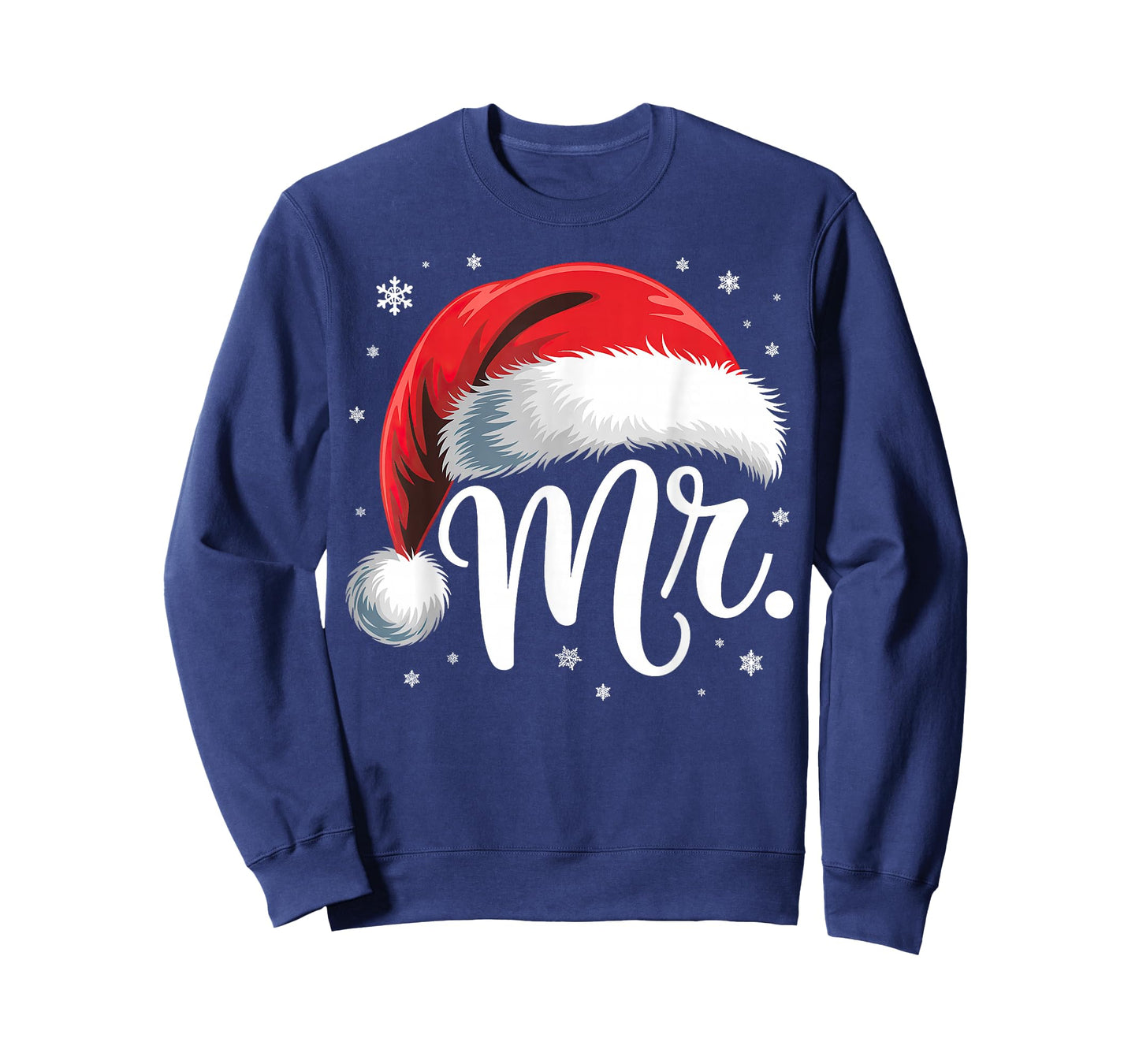 Mr and Mrs Claus Couples Matching T-Shirt