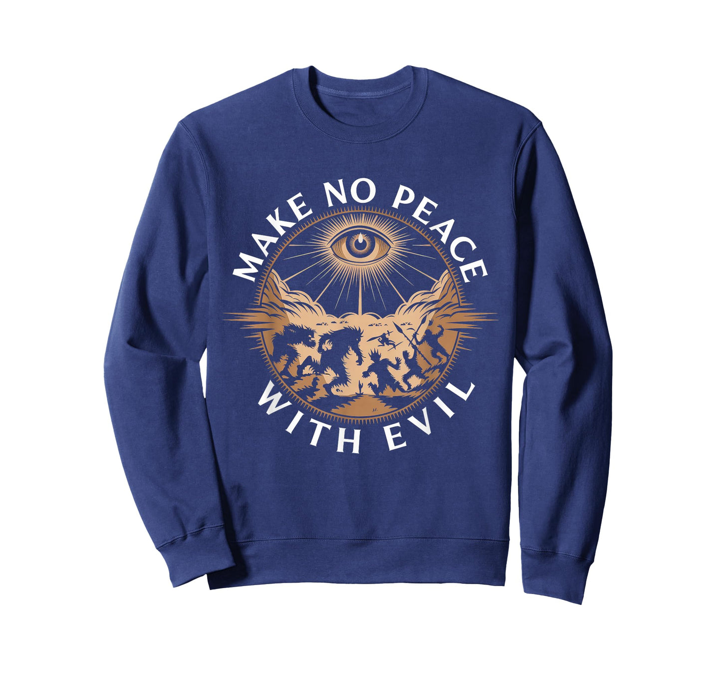 Make No Peace with Evil Tshirt Archangel Michael Jesus God T-Shirt