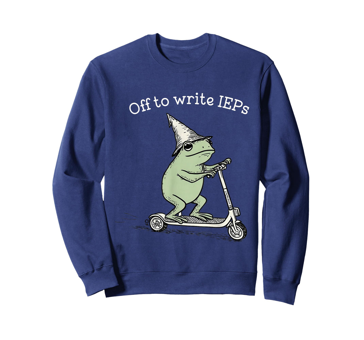 Off to Write IEPs Frog Teacher T-Shirt