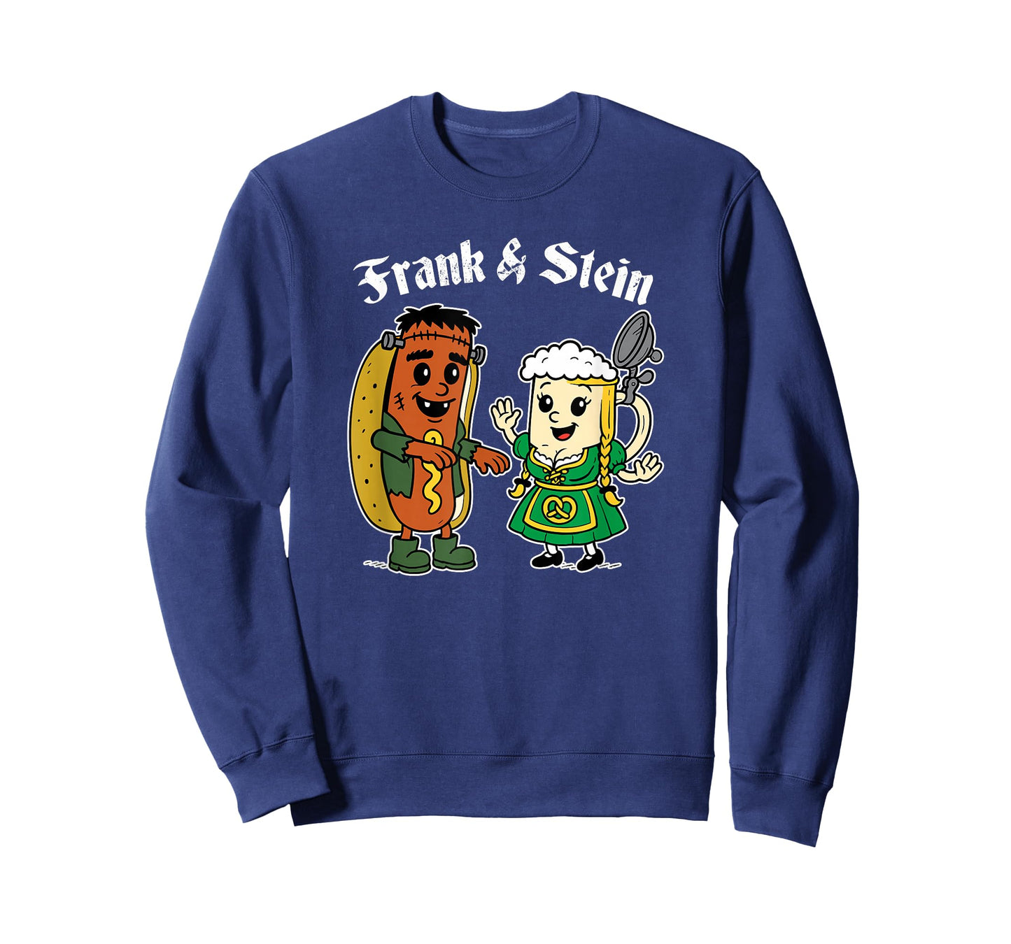Frank and Stein Funny Oktoberfest Halloween T-Shirt