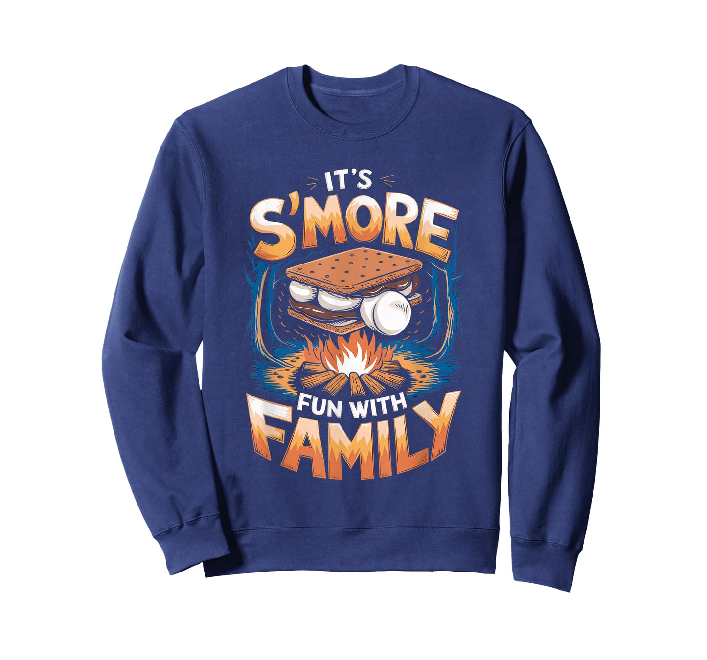 It’s S’More Fun with Family Cute Campfire Art T-Shirt