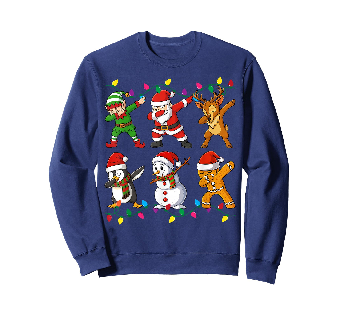 Dabbing Santa Elf Friends Christmas Boys Girls Men Xmas Dab T-Shirt