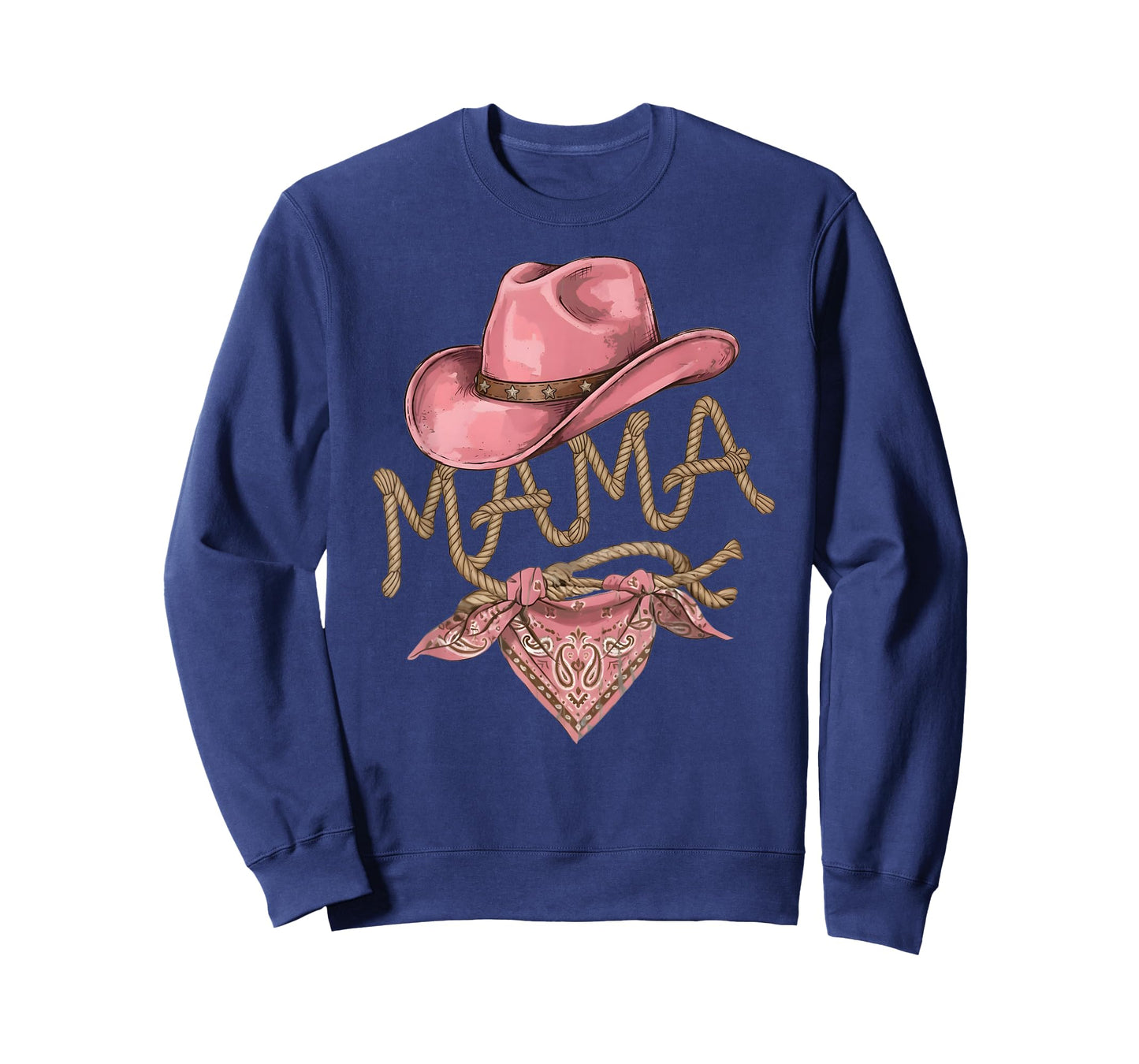 Mama Cowgirl Howdy Rodeo Western Birthday Party Mom Women T-Shirt