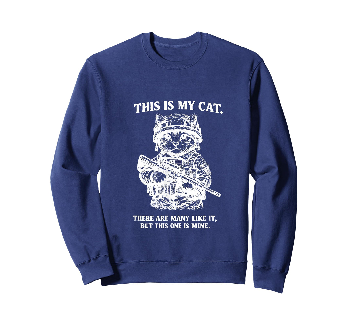 Funny Military Cat Creed T-Shirt