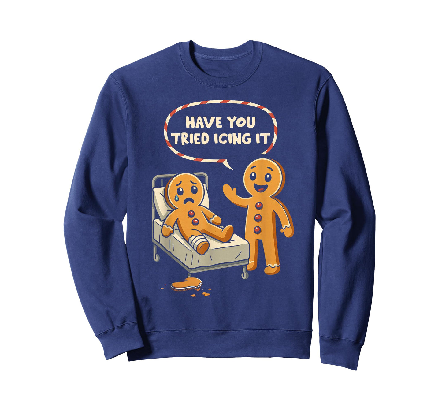 Have You Tried Icing It Gingerbread Nurse Christmas T-Shirt