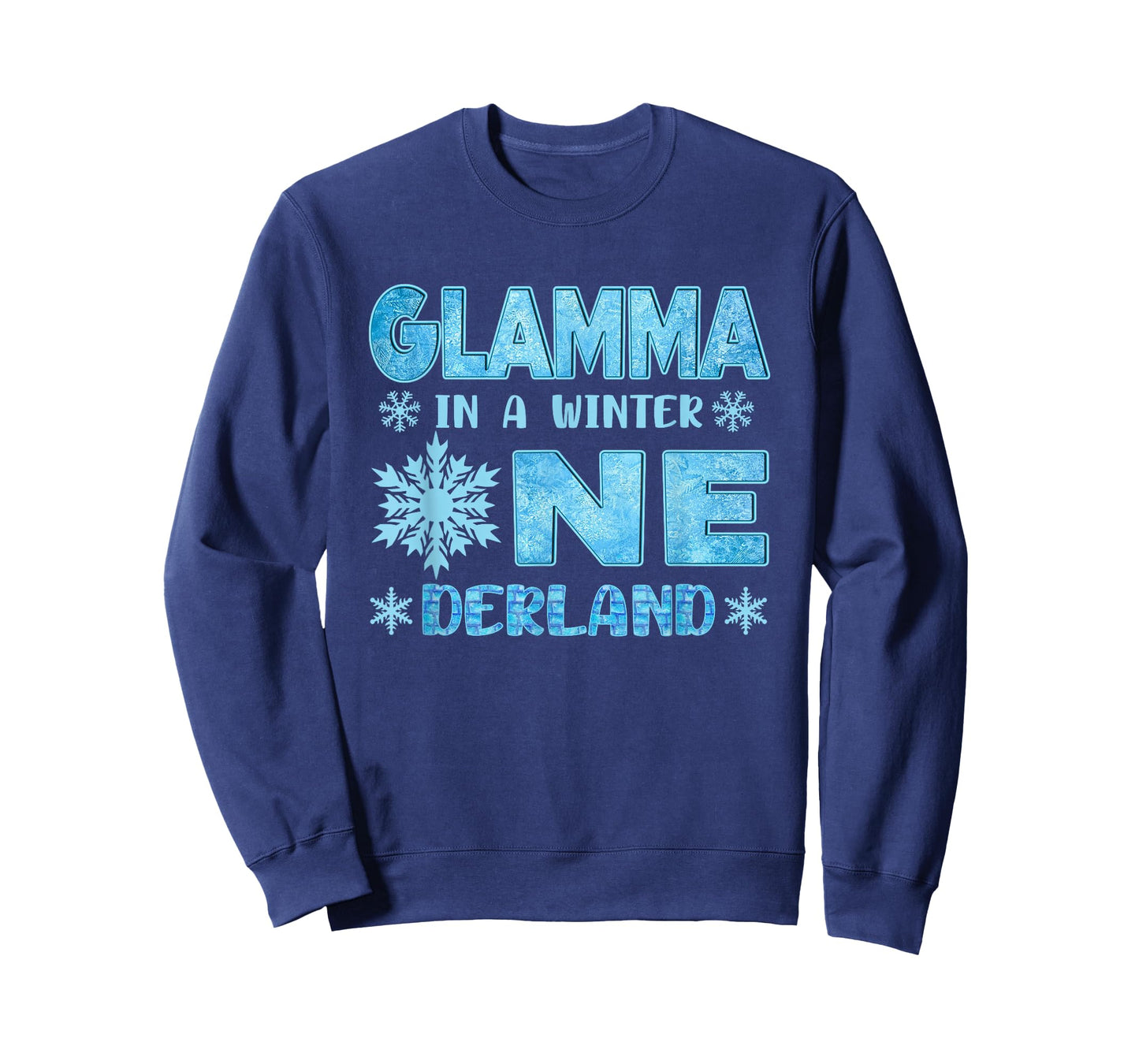Glamma in A Winter Onederland Bday Girl Sweet Snowflake T-Shirt