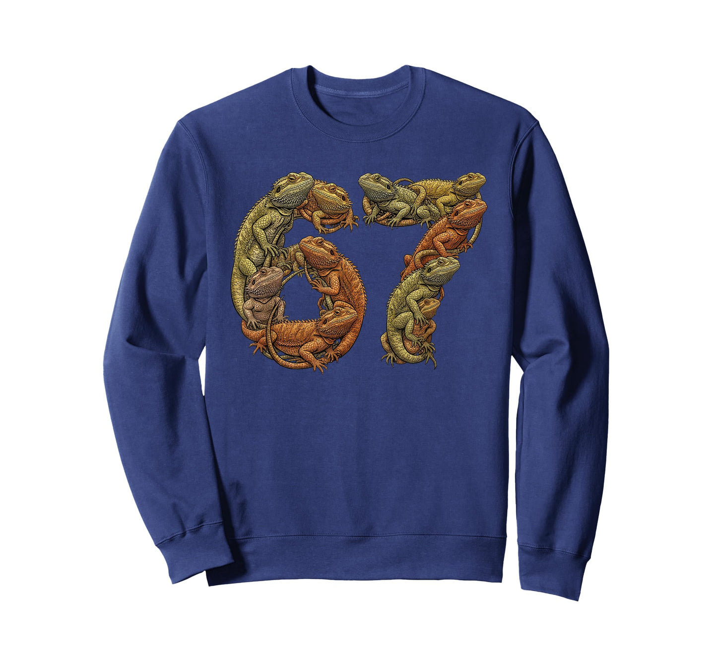 Funny Bearded Dragon 6 7 Meme Six Seven Beardzilla Love T-Shirt