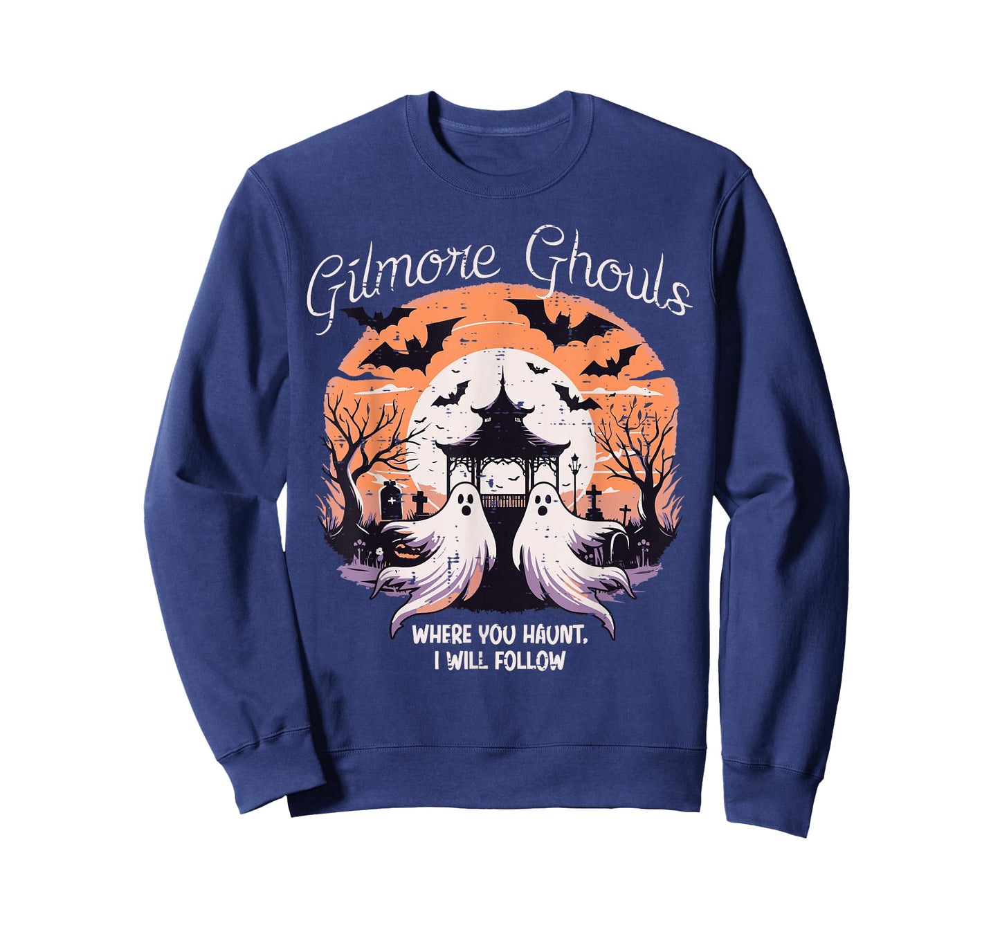 Halloween Ghosts Gilmore Ghouls Funny Costume Women Men Kids T-Shirt
