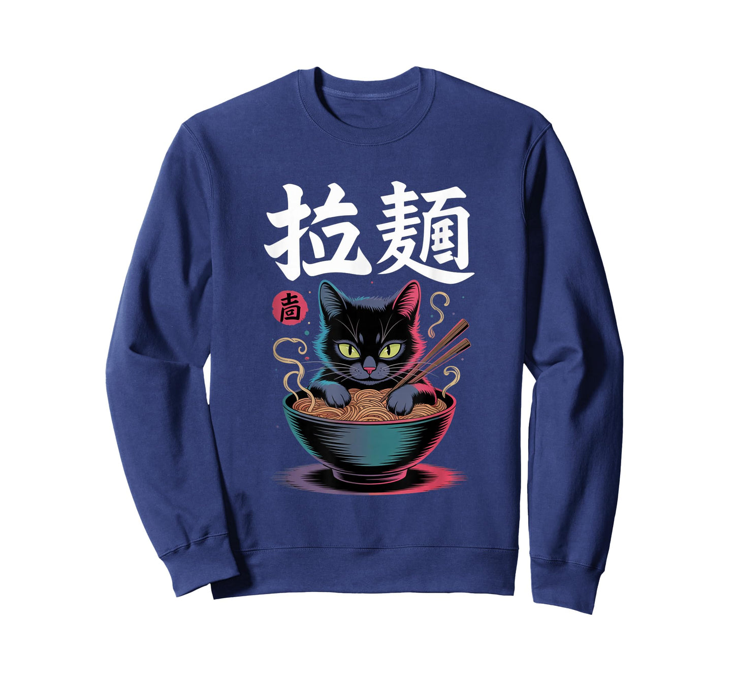 Vintage Ramen Cat Kawaii Japanese Food Noodle Anime Gifts T-Shirt