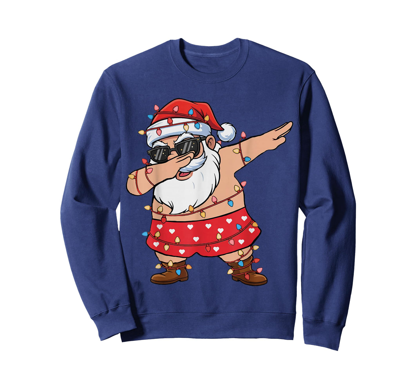 Christmas Squad Santa Dabbing Elf Family Matching Boys Girls T-Shirt