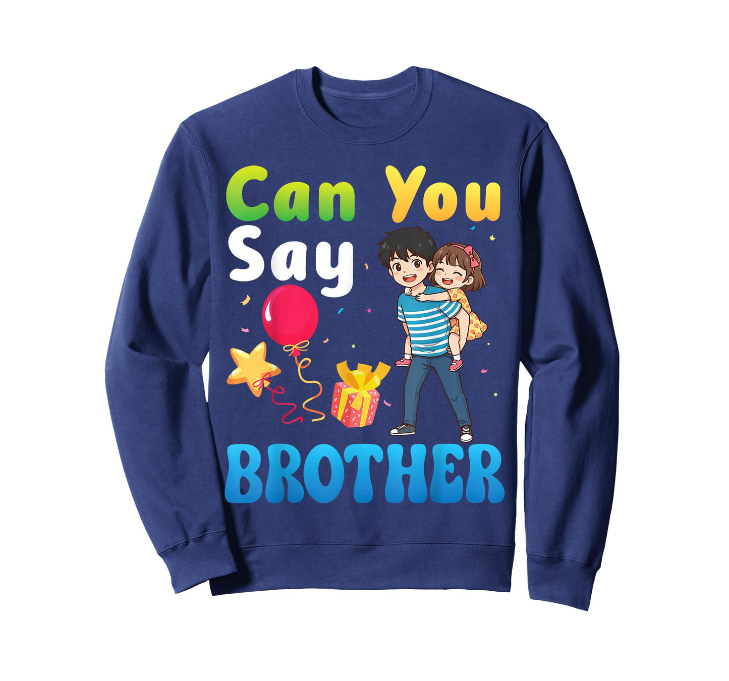 Can You Say Brother and Sister Together Happy First Birthday T-Shirt