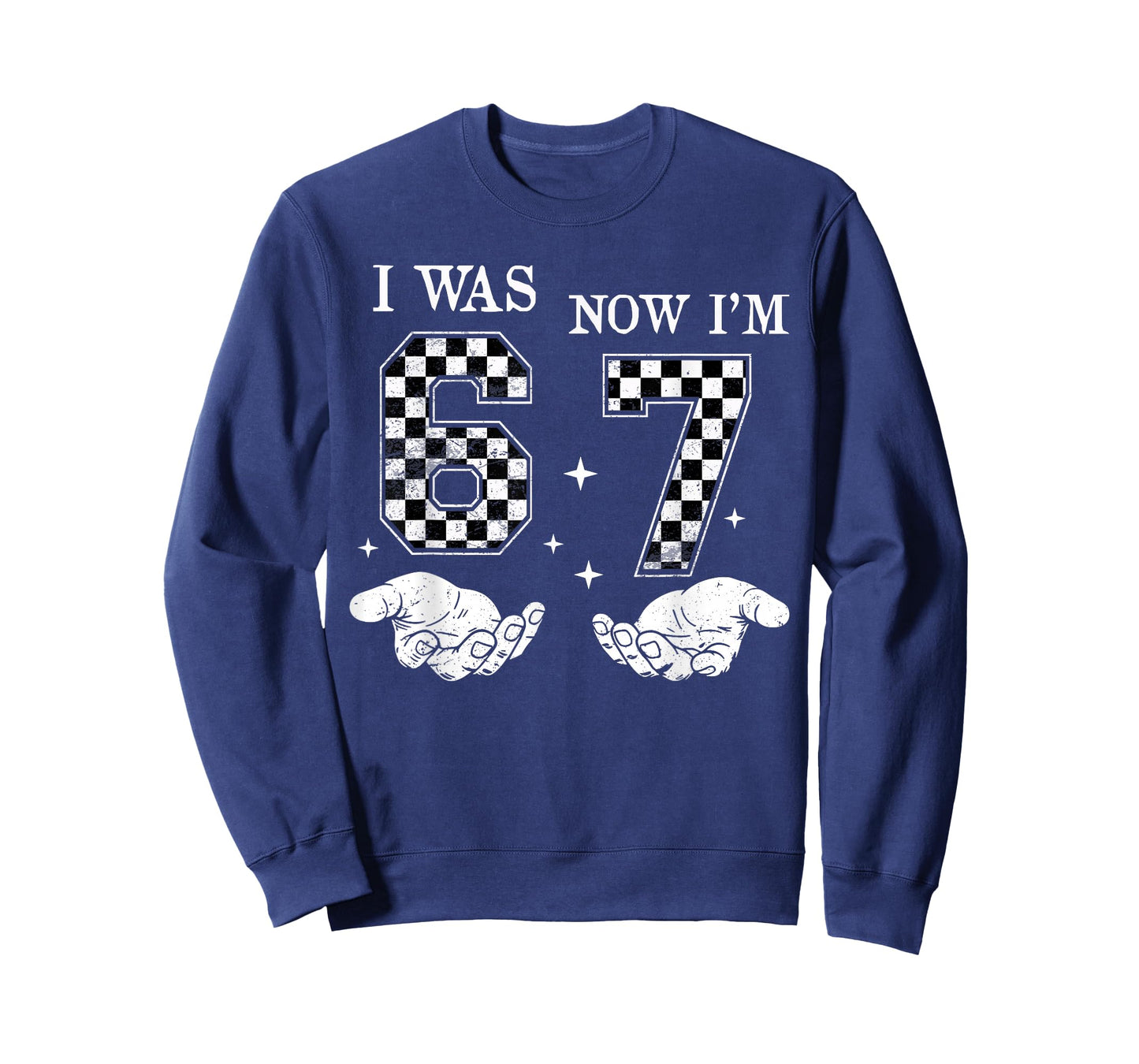 I was 6 Now I'm 7 Year Old Birthday 67 Funny for Kids Boys T-Shirt