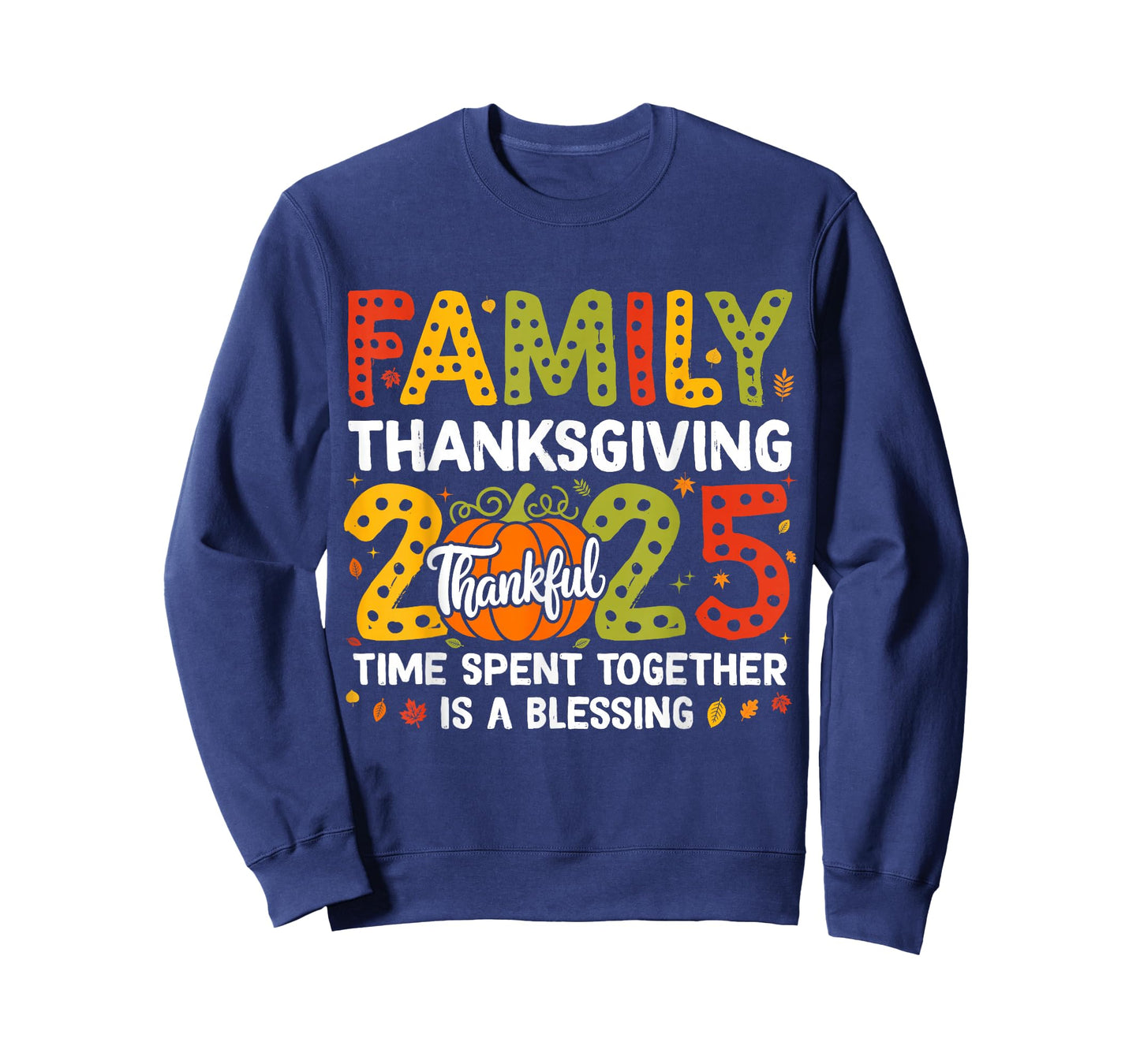 Family Thanksgiving 2025 Thanksgiving Crew Matching Fall T-Shirt