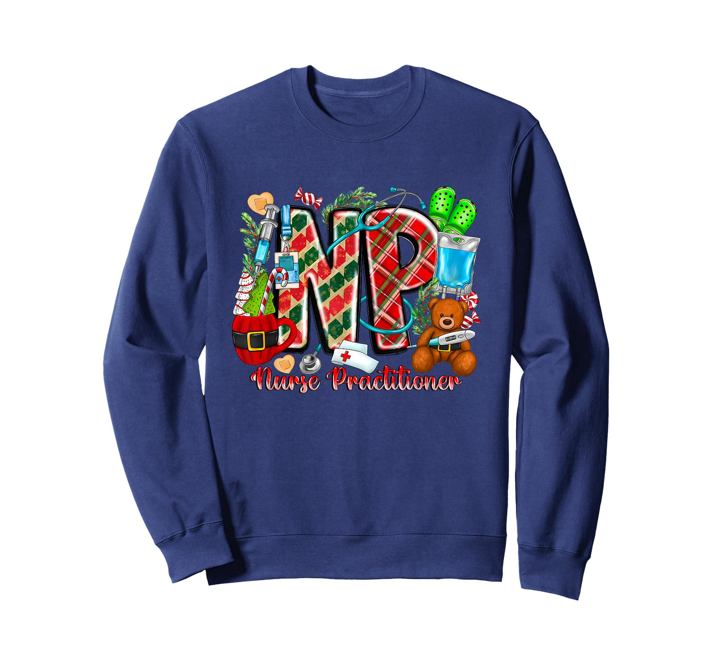 Funny Shirt Christmas Np Nurse Practitioner T-Shirt