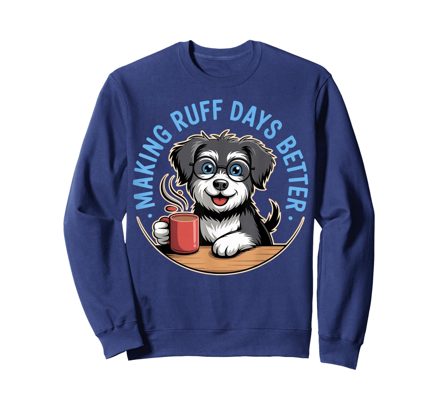 Making Ruff Days Better Funny School Counselor, Therapist T-Shirt