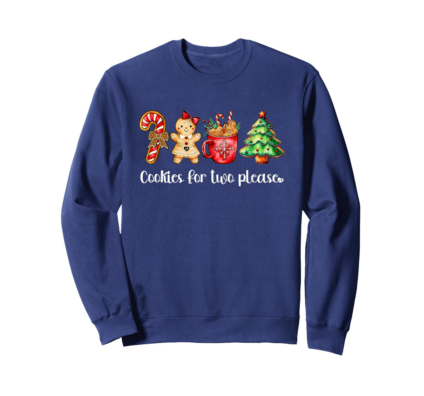 Cookies for Two Please,Christmas Pregnancy Announcement Pre T-Shirt