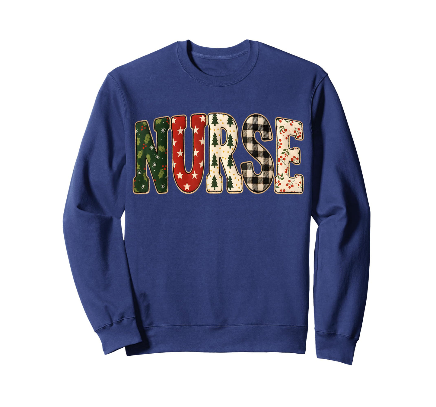 Nurse Christmas Stethoscope Nurses Xmas Pajamas PJs Women T-Shirt