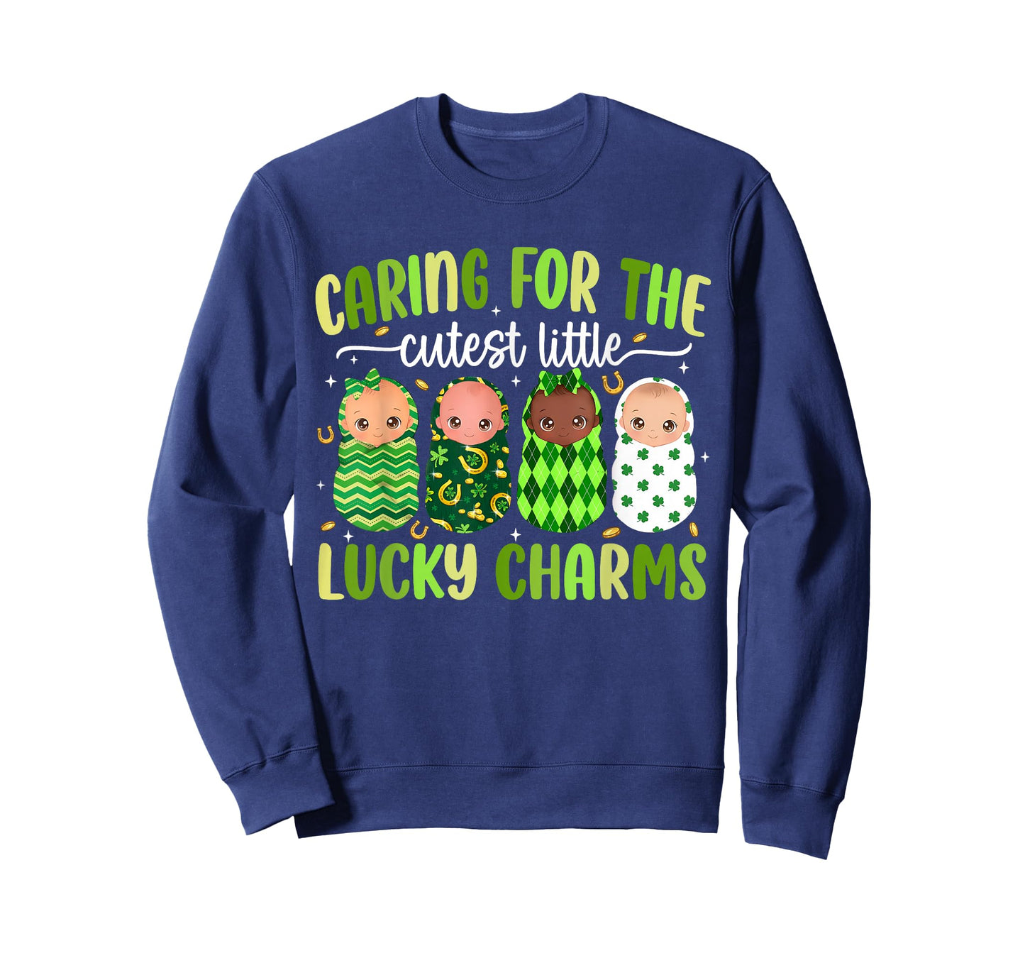Caring for The Cutest Lucky Charm Shamrock St Patricks Day T-Shirt