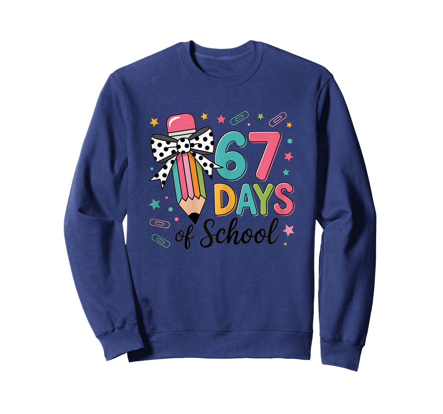 Six Seven 67 Days of School T-Shirt