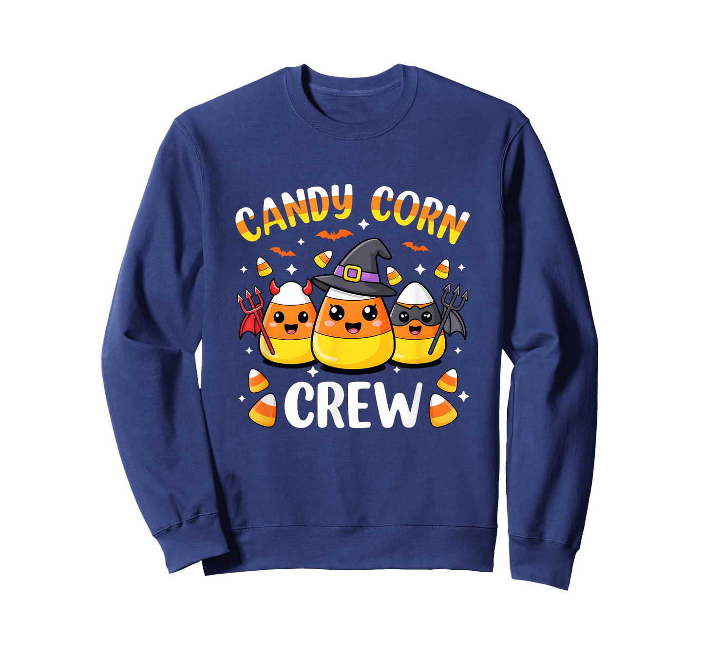 Candy Corn Crew Halloween Costume Men Women Boys Girls T-Shirt
