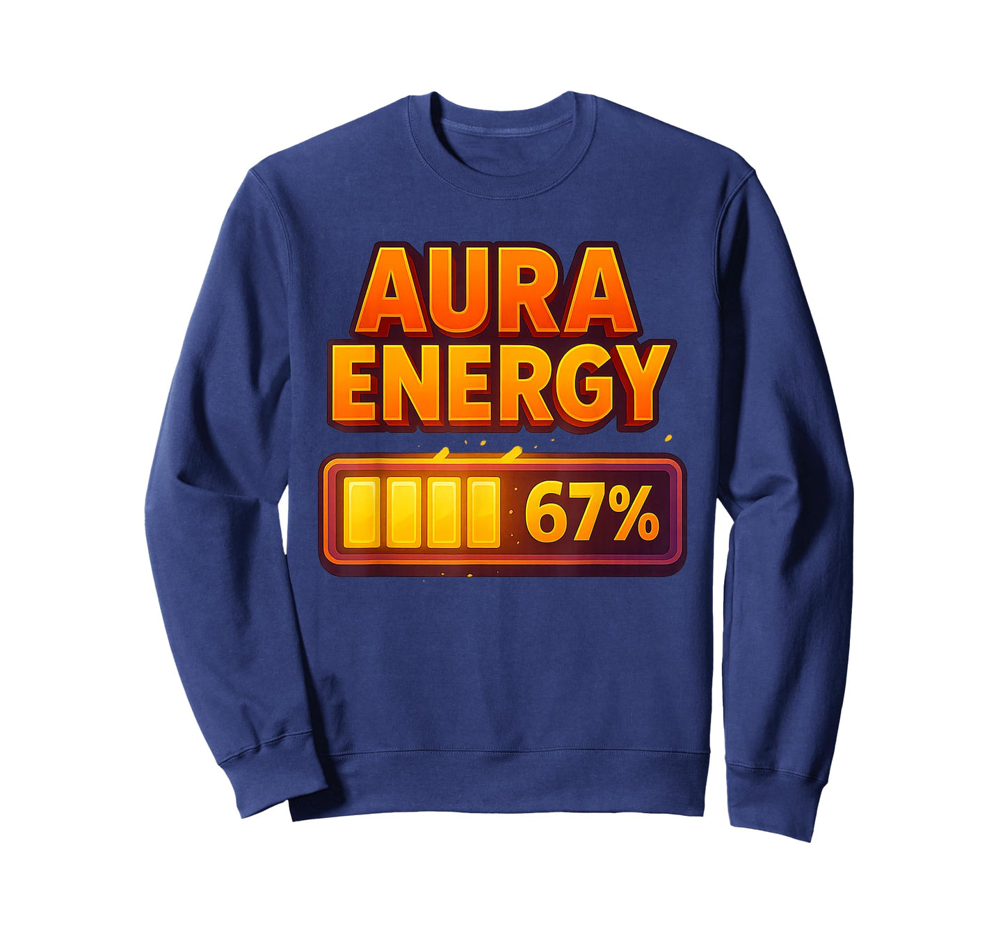 Aura Energy at 67 Meme Funny Six Seven Gen Alpha Slang T-Shirt