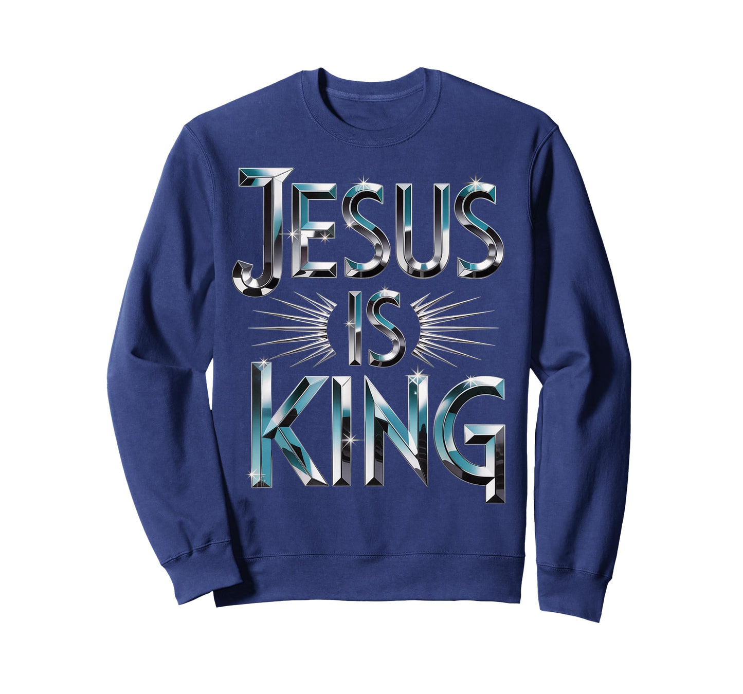Jesus is King Christian Men T-Shirt