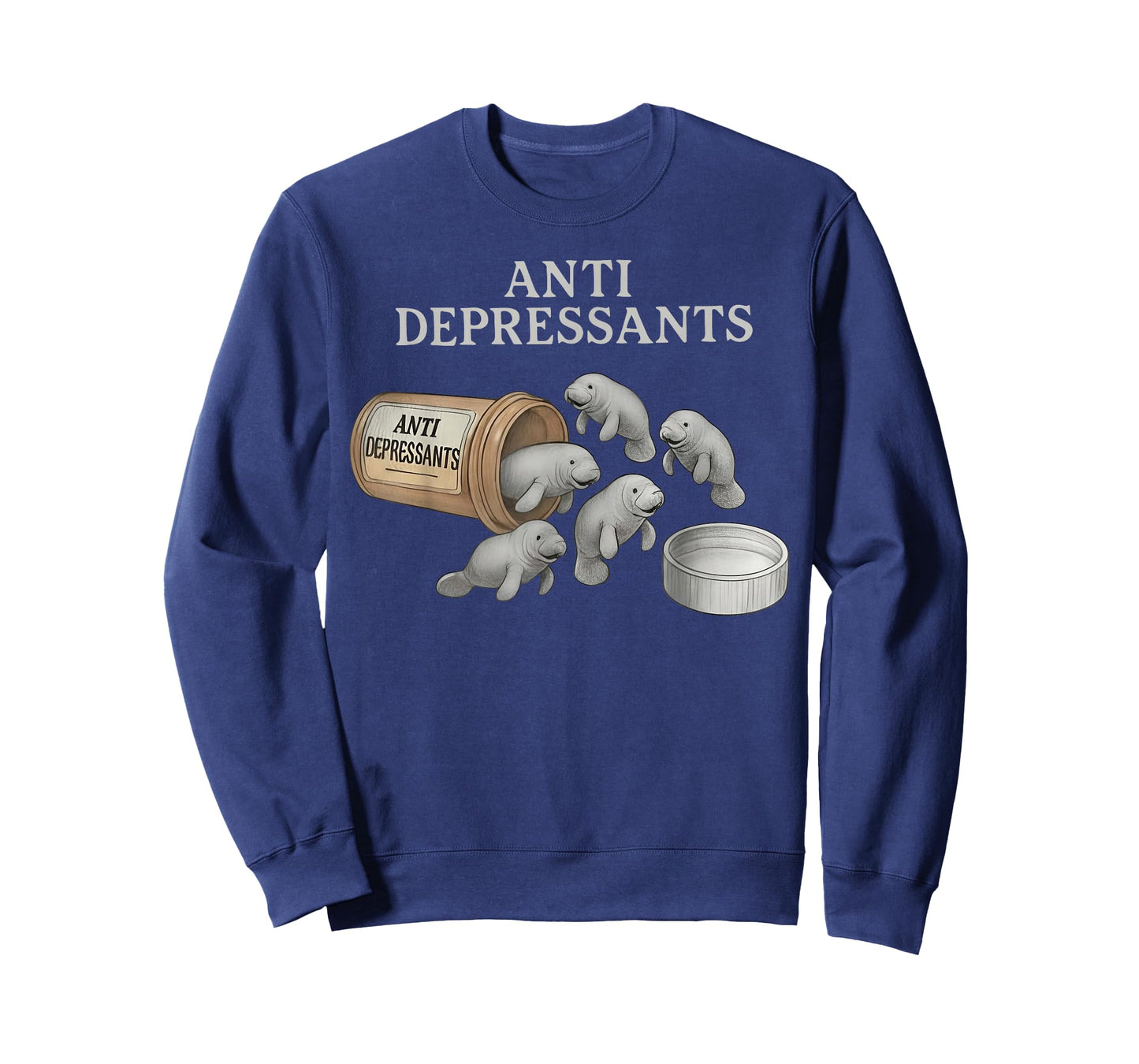 Anti Depressants Manatees T-Shirt