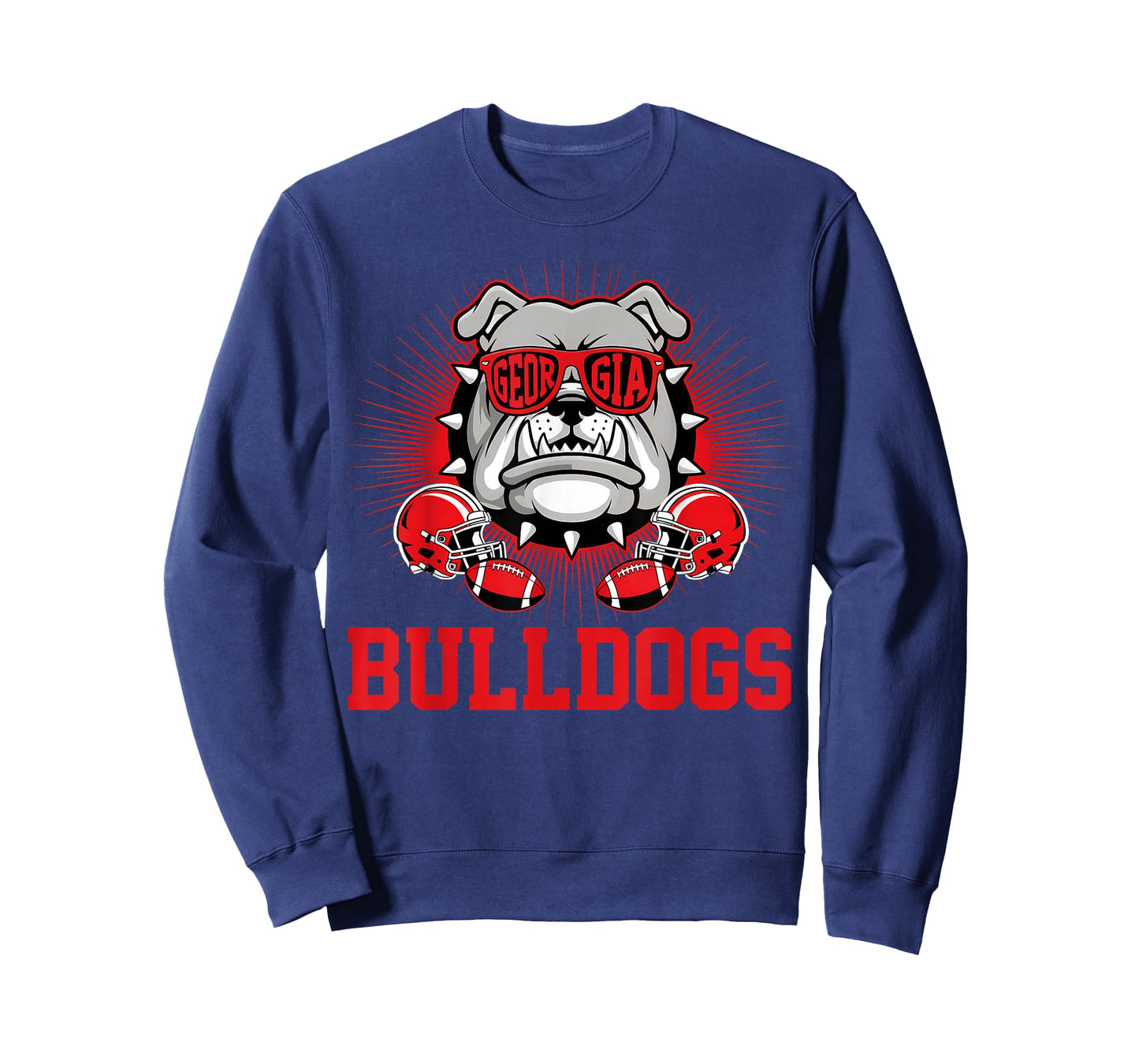 Retro Bulldogs Tees Cute Bulldogs Gifts Men Women Boy Kids T-Shirt
