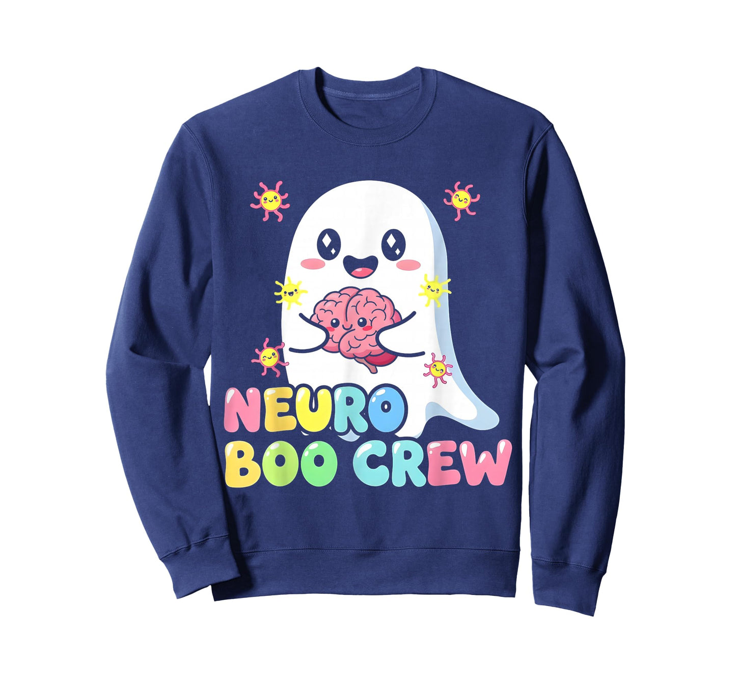 Neuro Boo Crew Halloween Anatomical Brain Anatomy Neurology T-Shirt