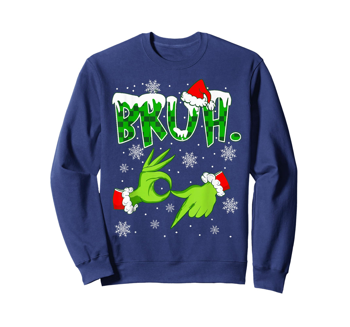 Bruh 67 Six Seven 6 7 Meme Christmas Funny Gen Z Slang T-Shirt