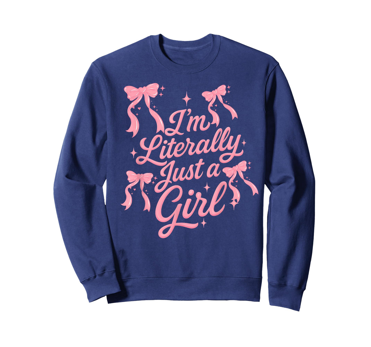I'm Literally just a Girl Cute coquettte Bows Girl T-Shirt