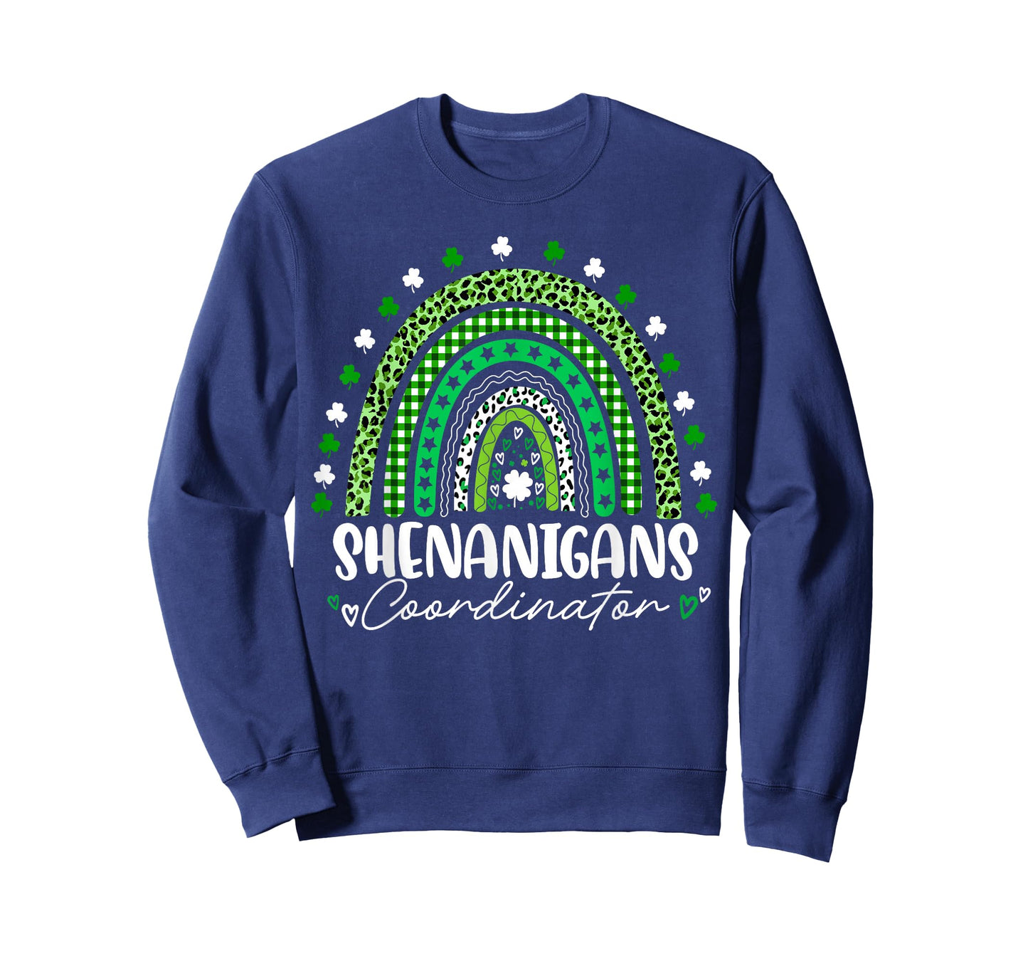 St Patricks Day Shenanigans Coordinator Shamrock Teacher T-Shirt