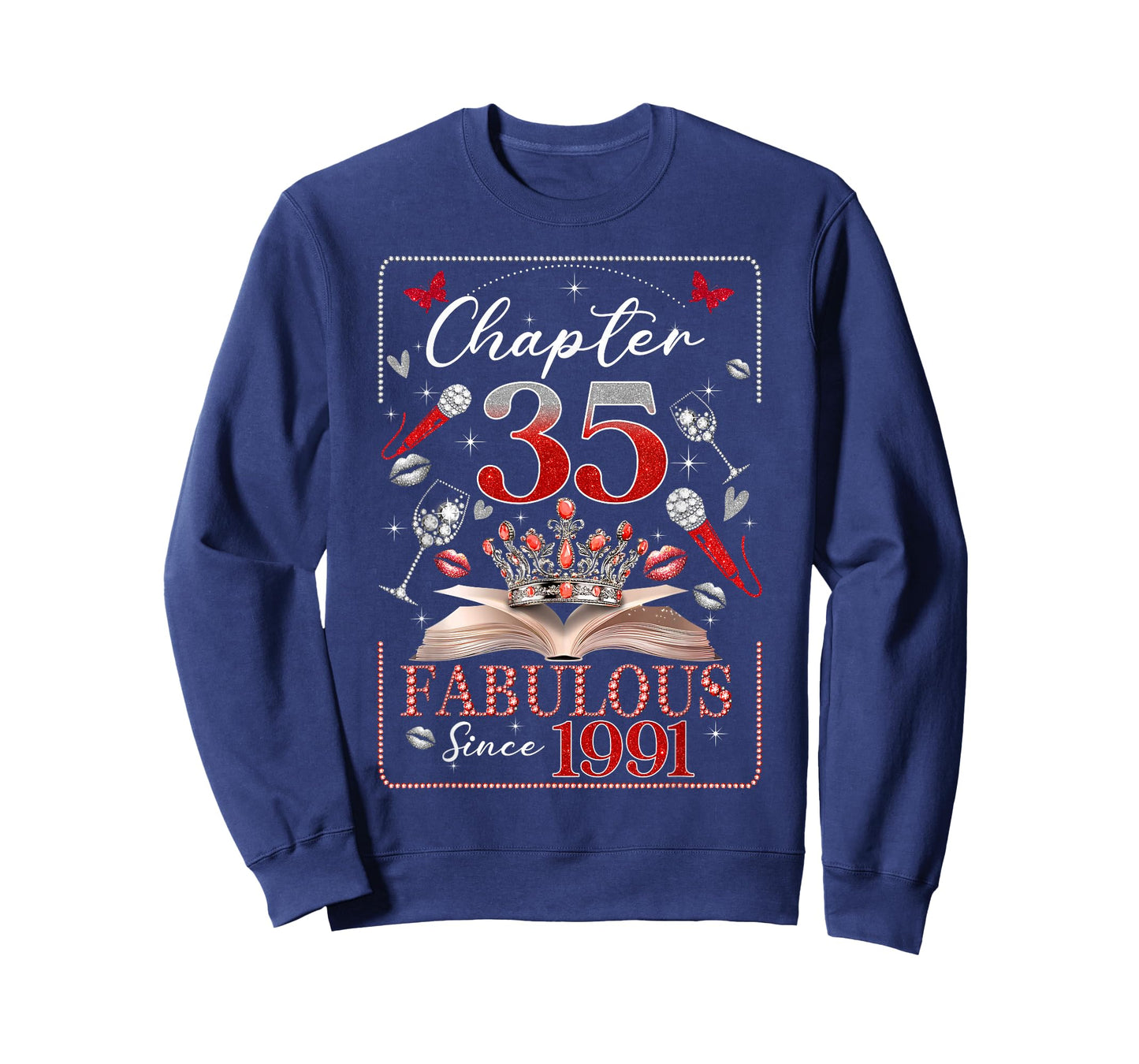 35th Birthday Queen Chapter 35 Fabulous Since 1991 Women T-Shirt