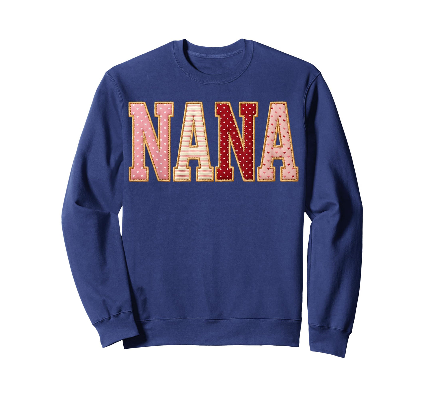 Mama Gifts Mother Love Grandma Hearts Valentine Nana T-Shirt