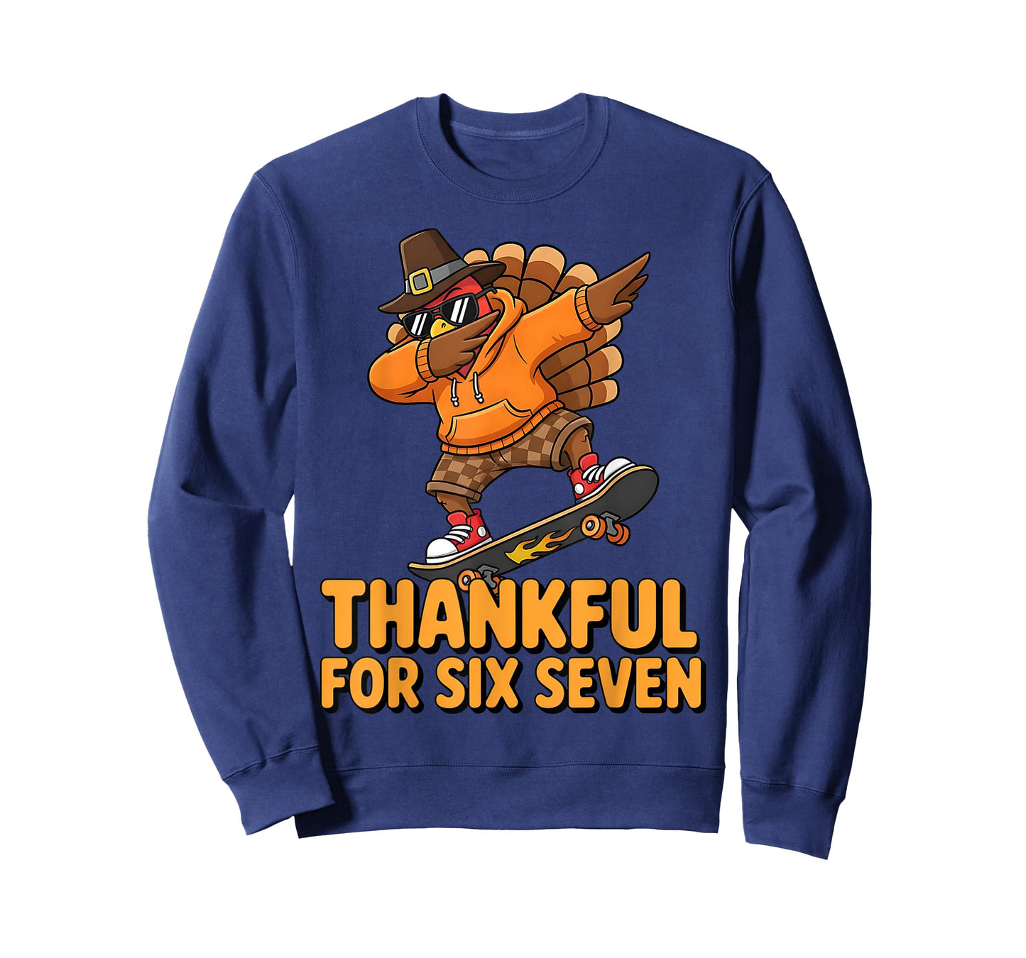 67 Thanksgiving Boys Six Seven Meme Brainrot Thankful for 67 T-Shirt