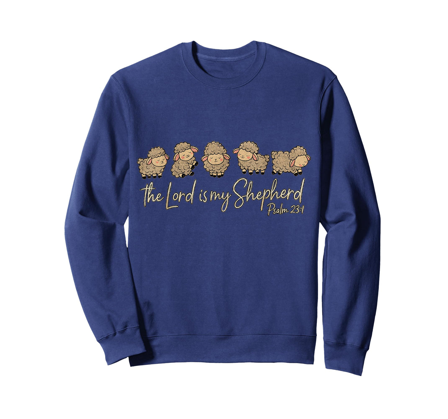 Cute Psalm 23:1 Sheep The Lord is My Shepherd T-Shirt