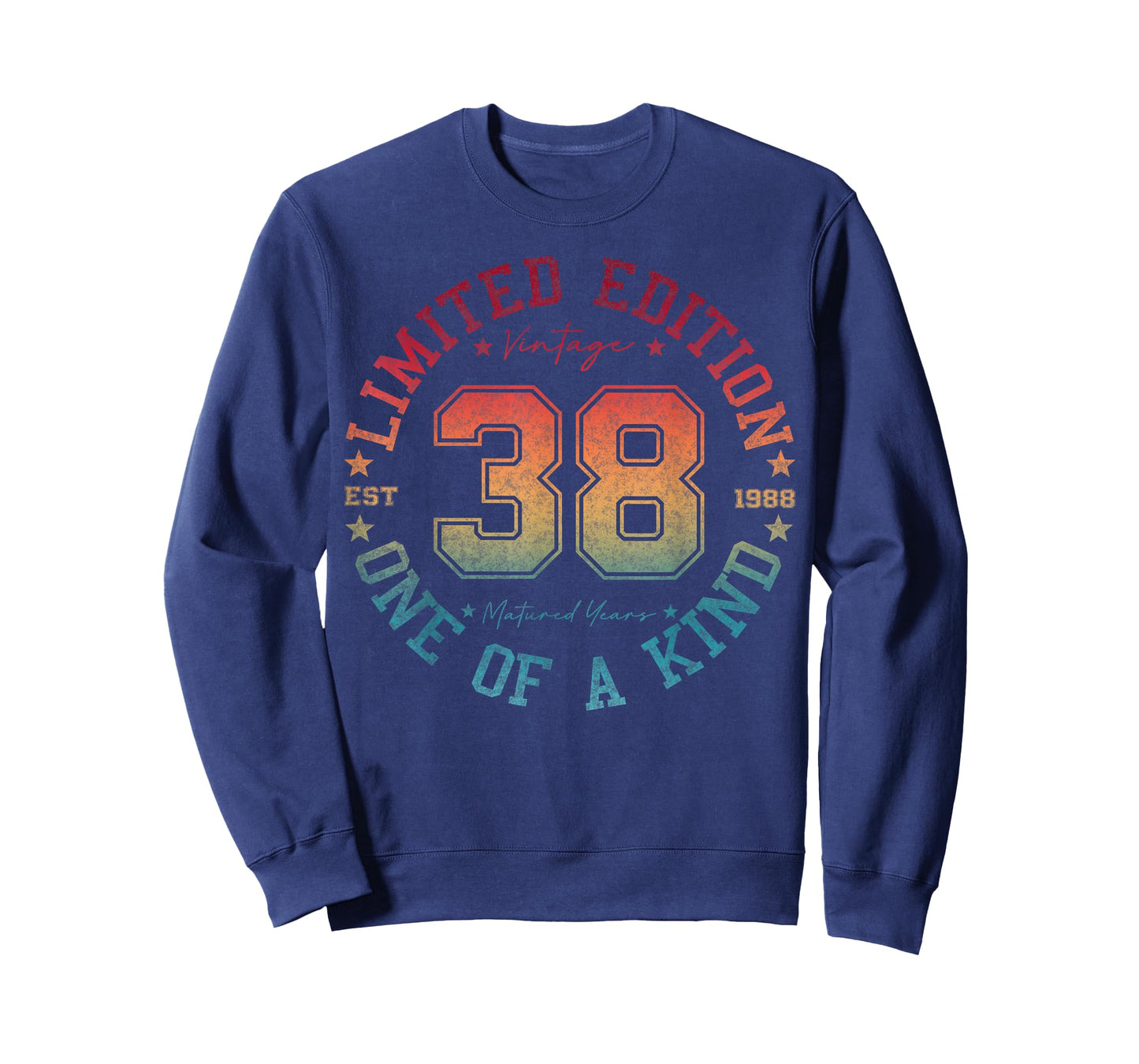 38 Year Old Gifts Vintage 1988 Limited Edition 38th Birthday T-Shirt