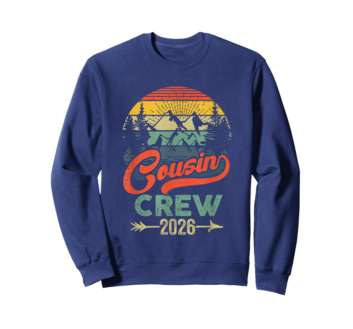 Cousin Crew 2026 Camping Family Reunion Making Memories T-Shirt