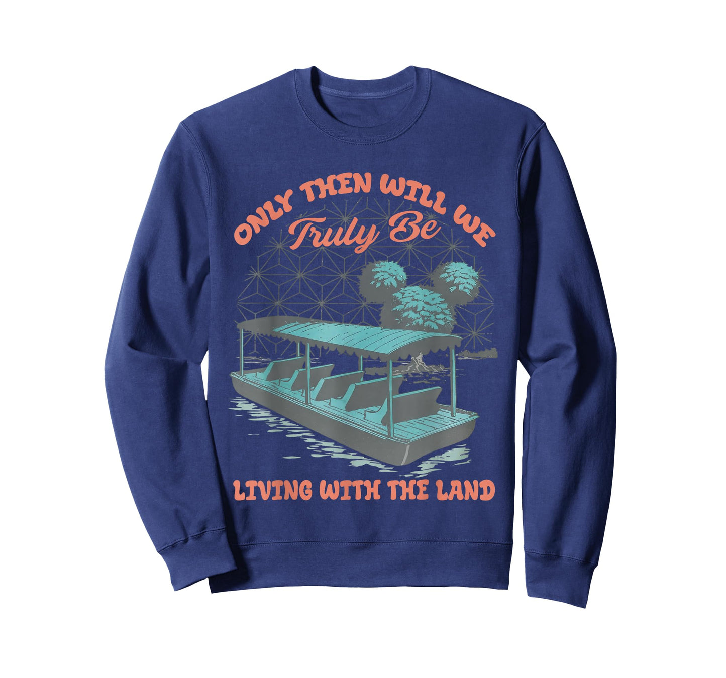 Epcot Boat Nature Truly Living with The Land T-Shirt