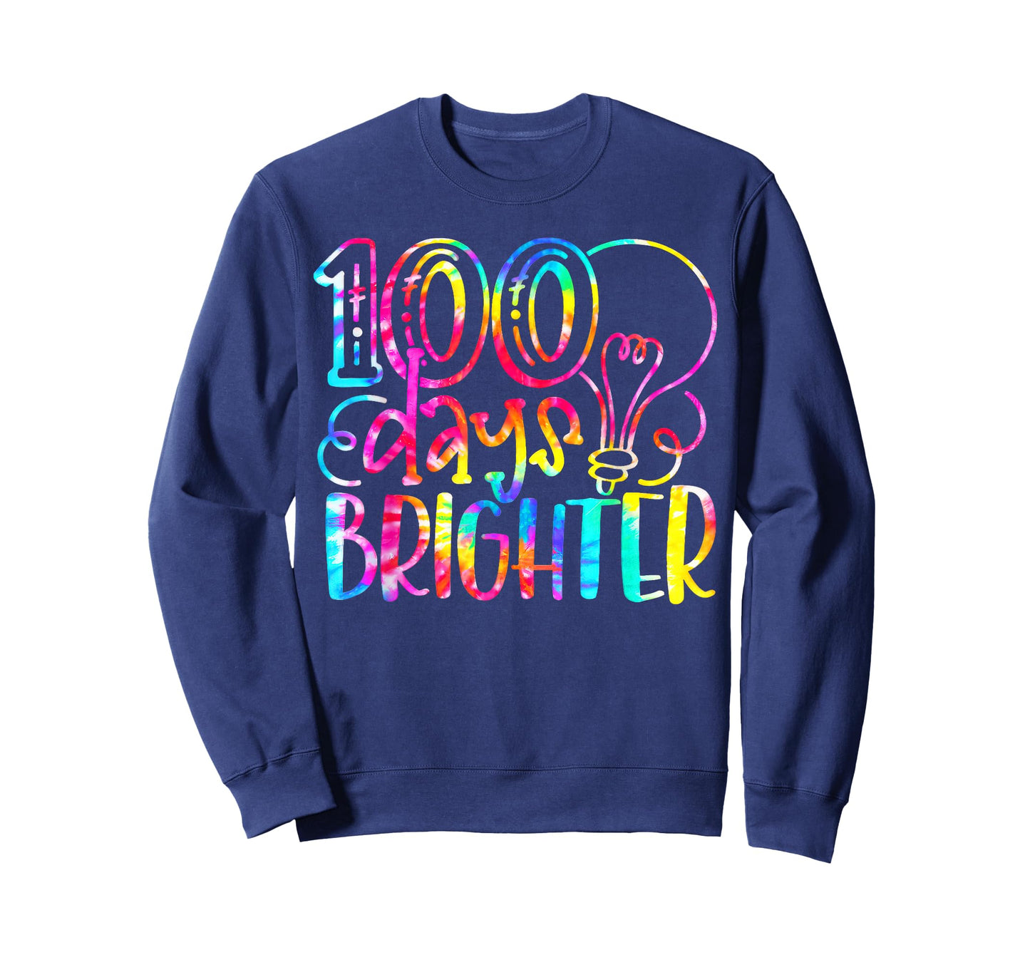 100 Days Brighter Student Happy 100th Day of School T-Shirt